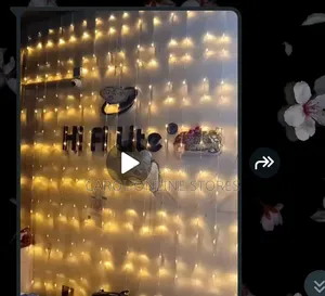 LED Curtain / Waterfall Fairy String Lights Decorative Light 3 Metres