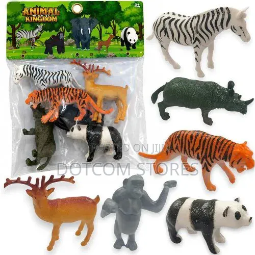 Jungle Animal Toy Set for Kids