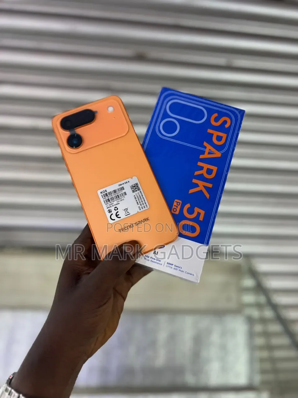New Tecno Spark 50 Pro 256 GB Orange