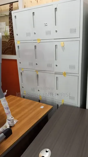 12 Door Metallic Lockers