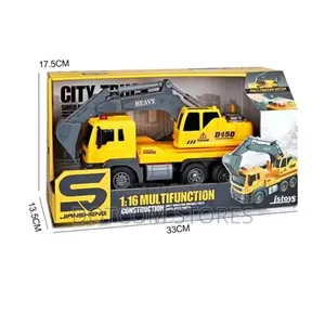 Truck Vehicle Set Pull Back Car Toys for Boys