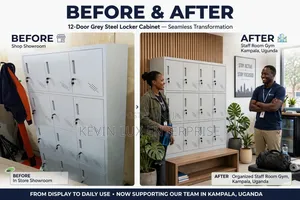 15 Door Metallic Locker