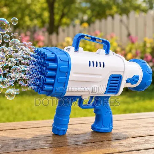 32 Hole Electric Gatling Bubble Gun for Kids