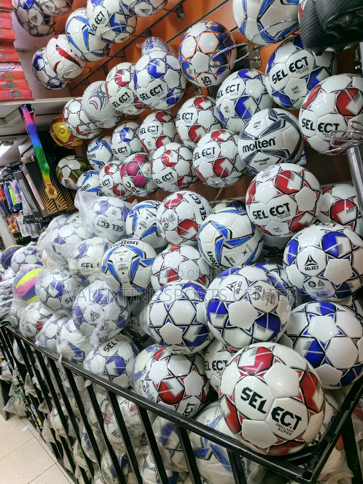 Football Select Size 4 and Sizes 5 Tubeless Waterproof Original