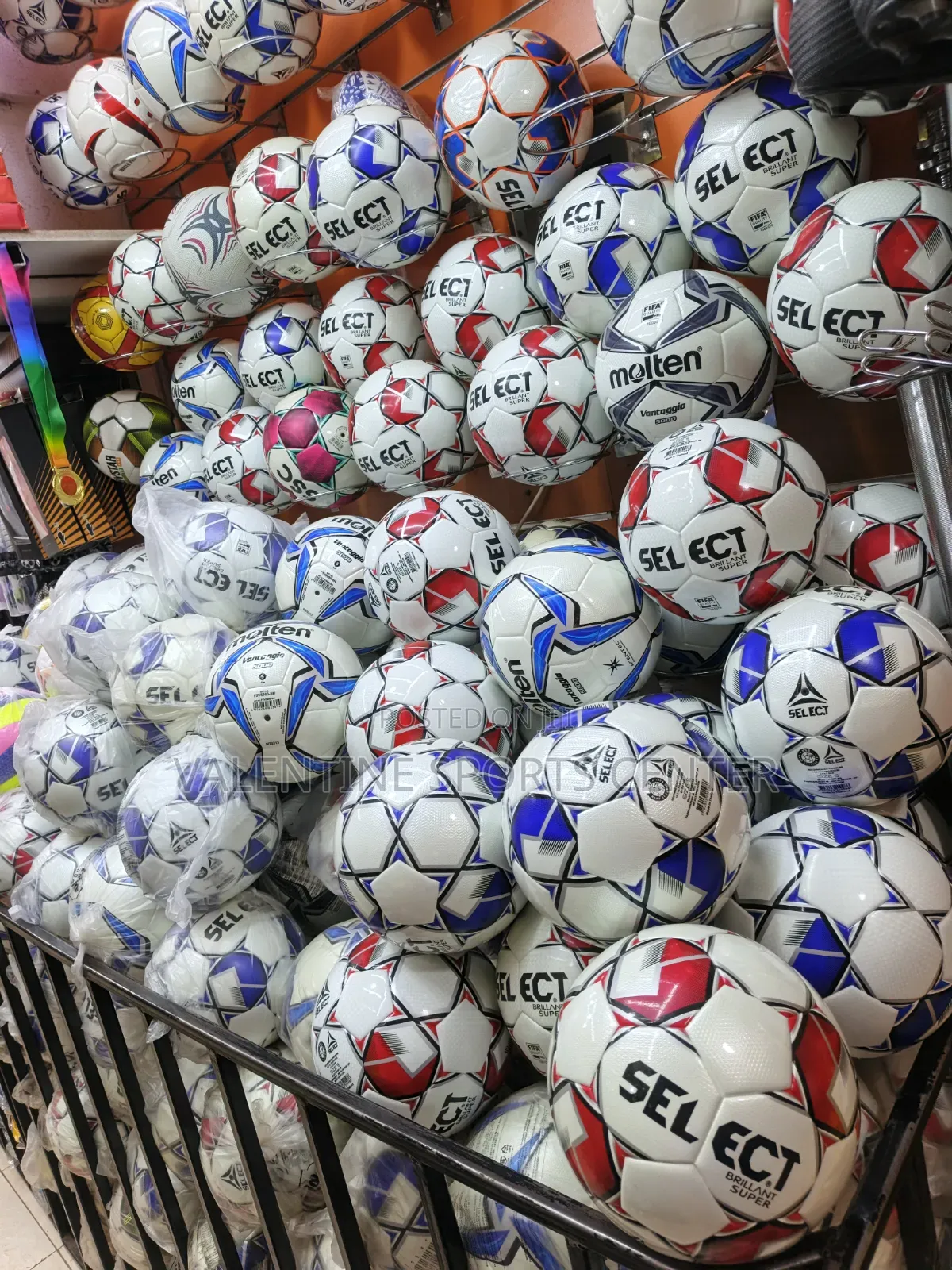 Football Select Size 4 and Sizes 5 Tubeless Waterproof Original