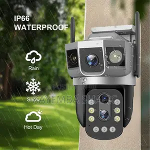 V380 Smart Net Dual-Lens Outdoor PTZ WiFi Security CCTV Camera