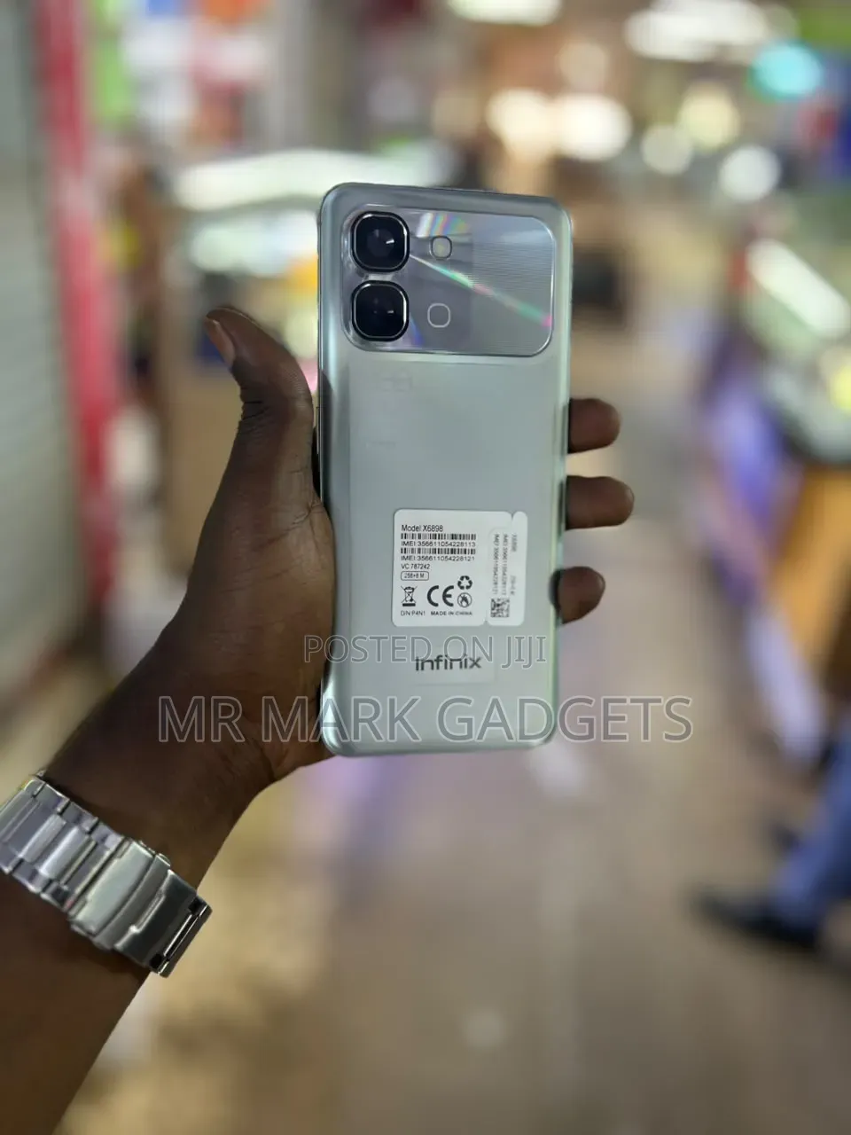 New Infinix Hot 70 Pro 5G+ 256 GB Silver