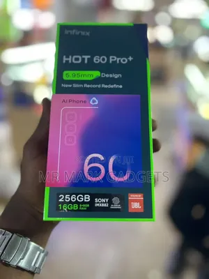 New Infinix Hot 60 Pro+ 256 GB Purple