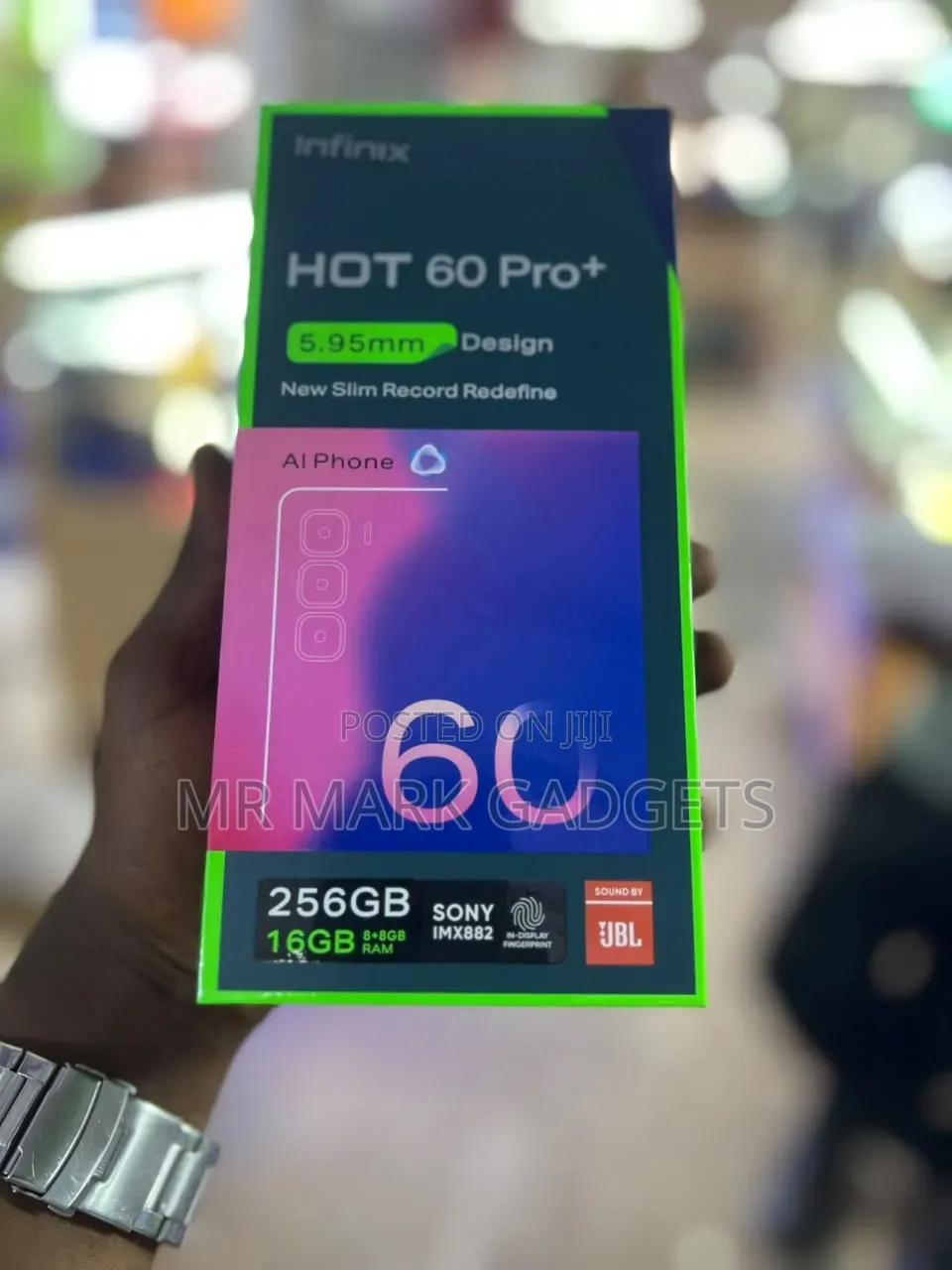 New Infinix Hot 60 Pro+ 256 GB Purple