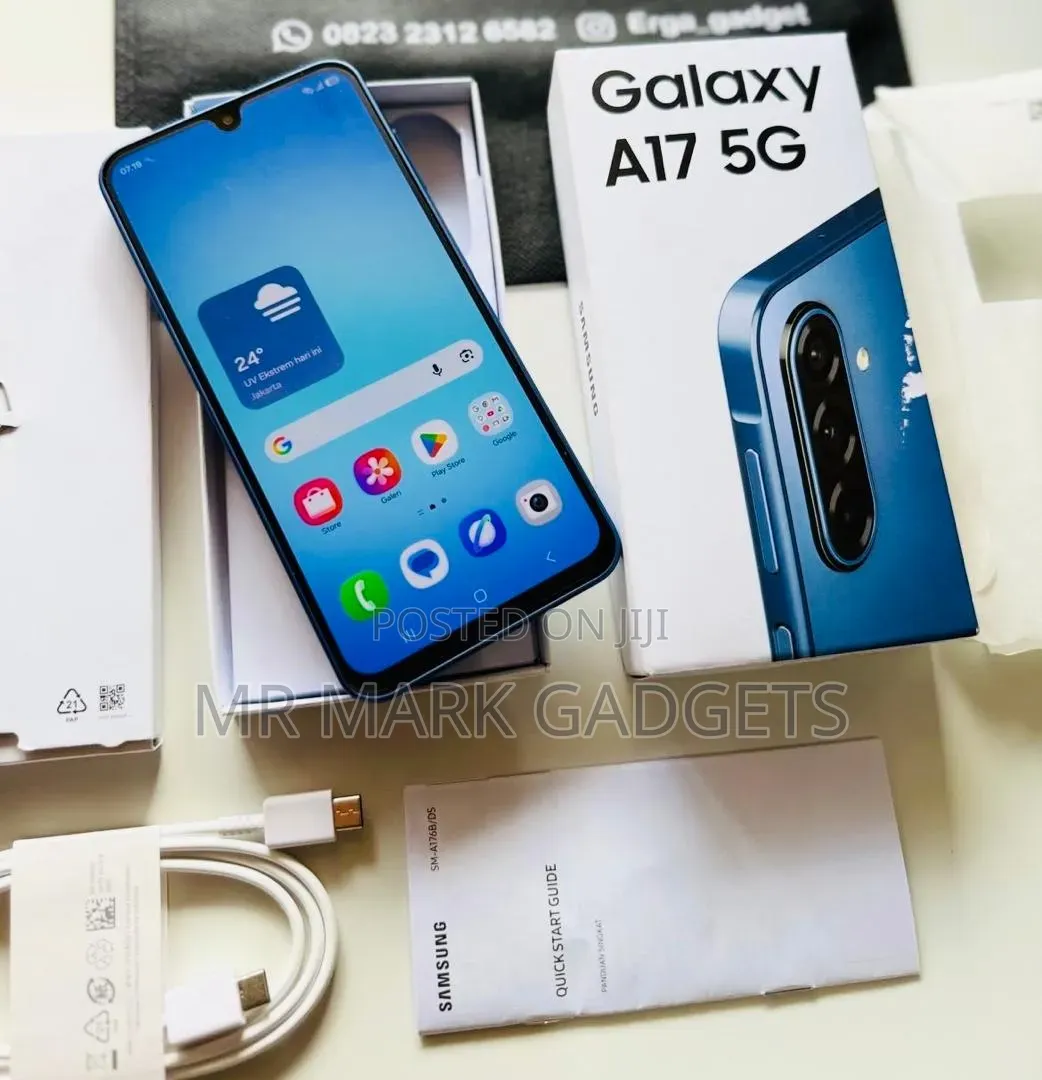 New Samsung Galaxy A17 5G 256 GB Blue