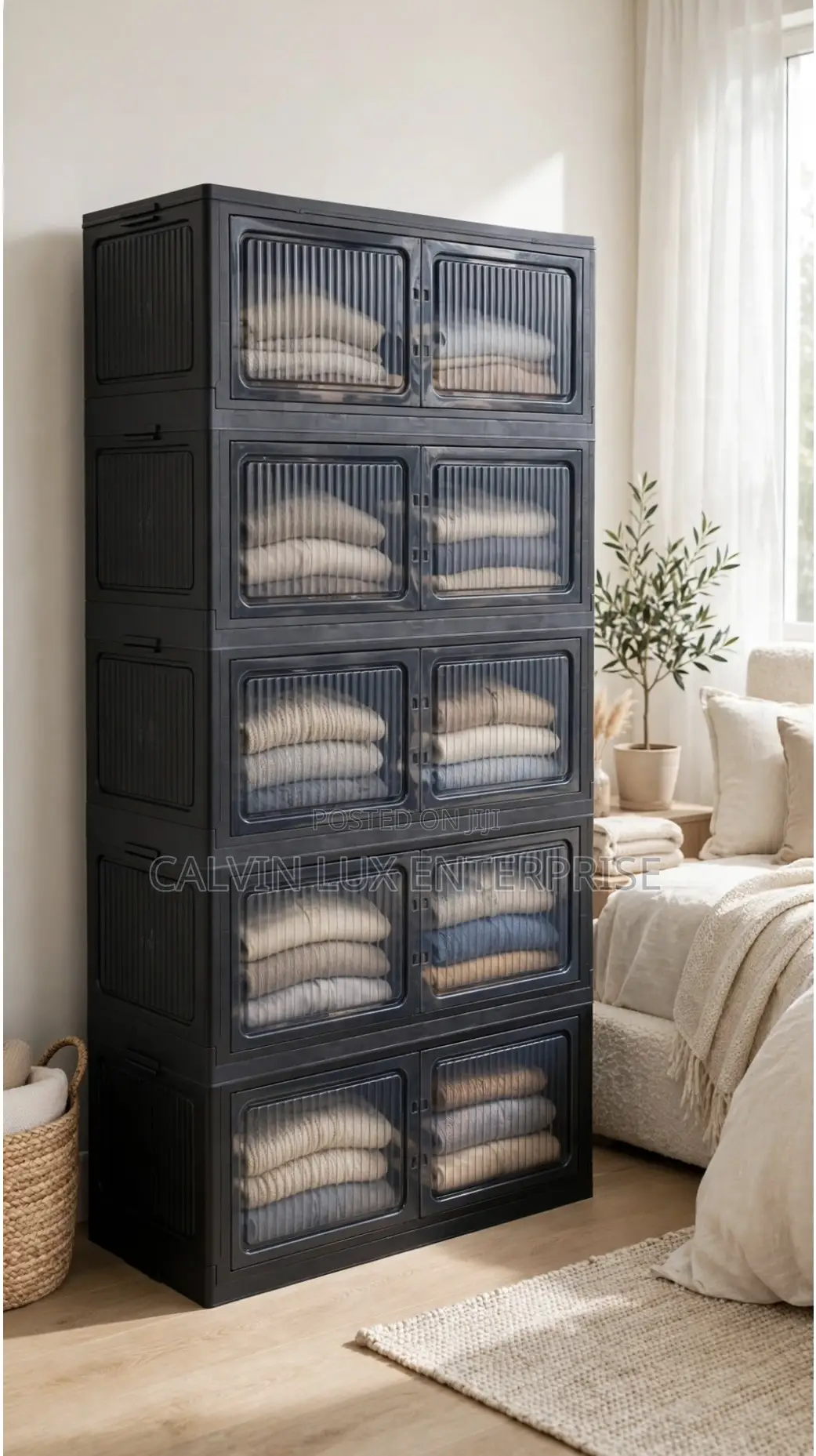 Foldable Wardrobe 5 Layer