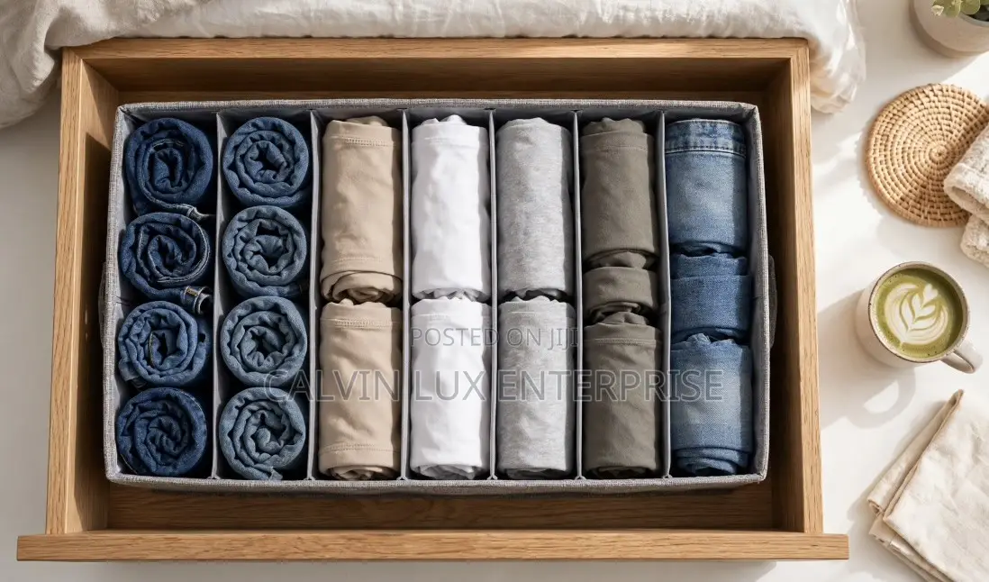 Partitioned Wardrobe Organizer