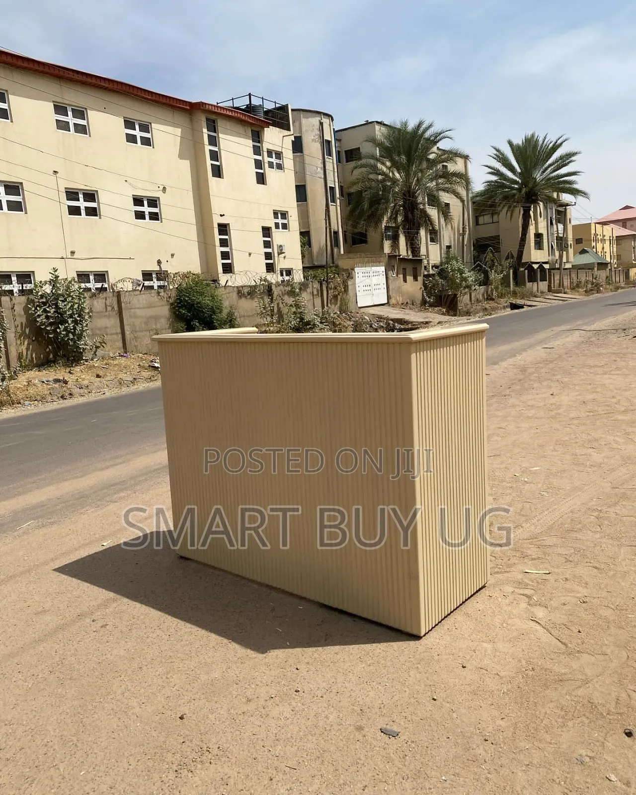 White Receptiondesk 5ft Wooden Reception Counter