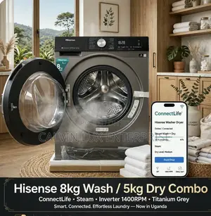8kg Hisense Washing Machine and Dryer