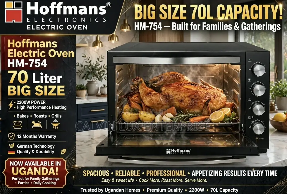 Electric Oven 70 Liter