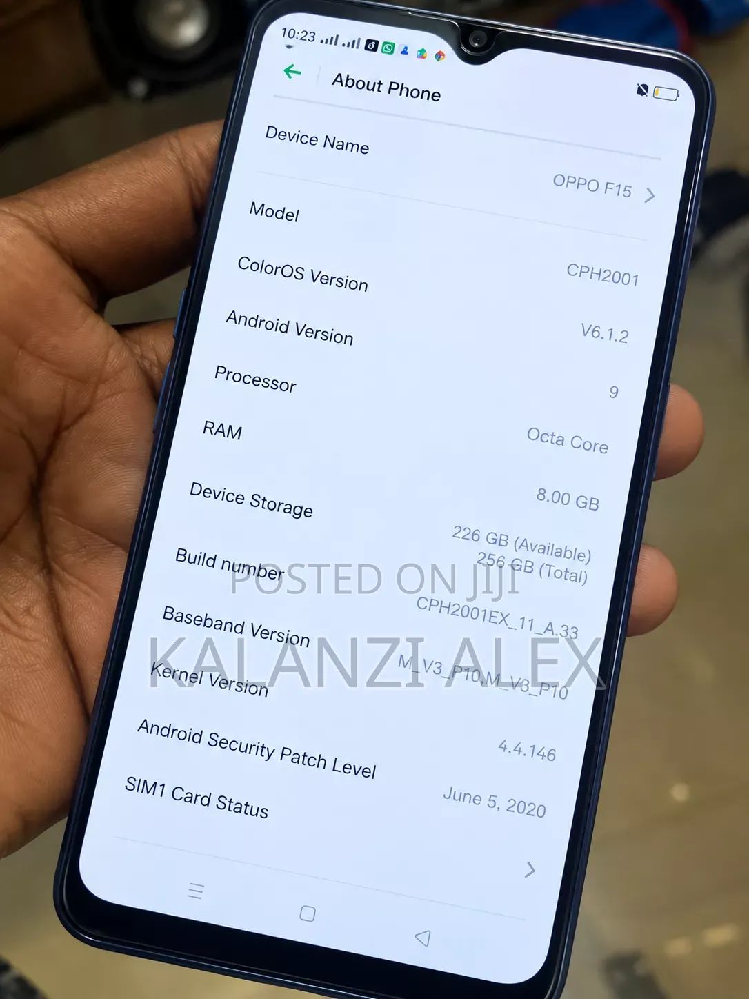 Oppo A15 64 GB Black