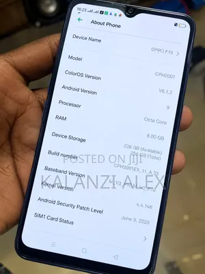 Oppo A15 64 GB Black