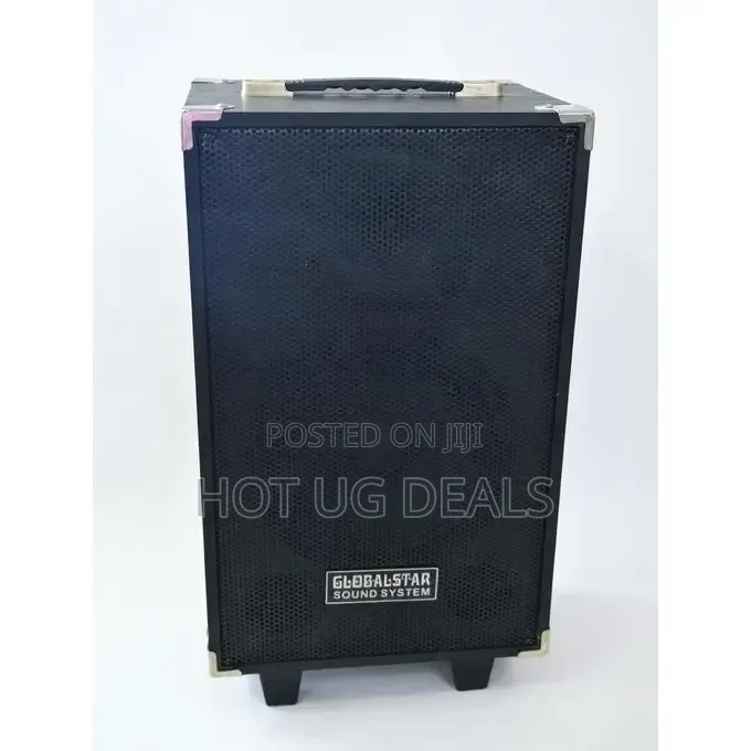 Public Address Speaker With Wireless Mic & Stand – Bluetooth, USB, FM