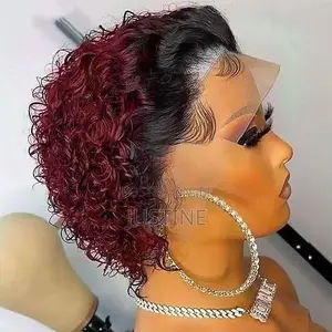 Frontal Curly Pixel Wigs