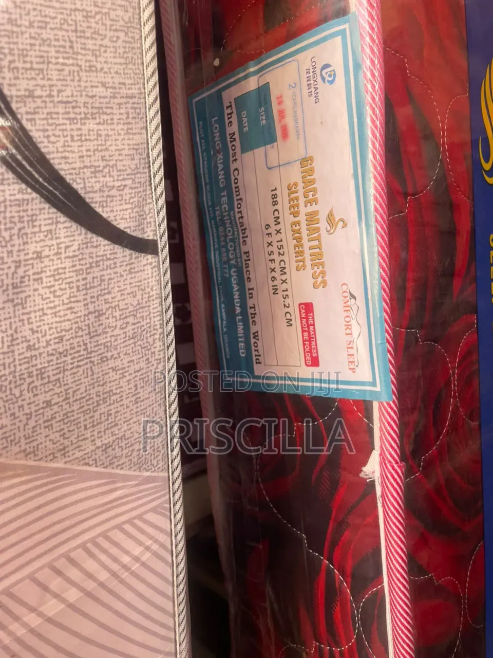 5by6 Fibre Mattress