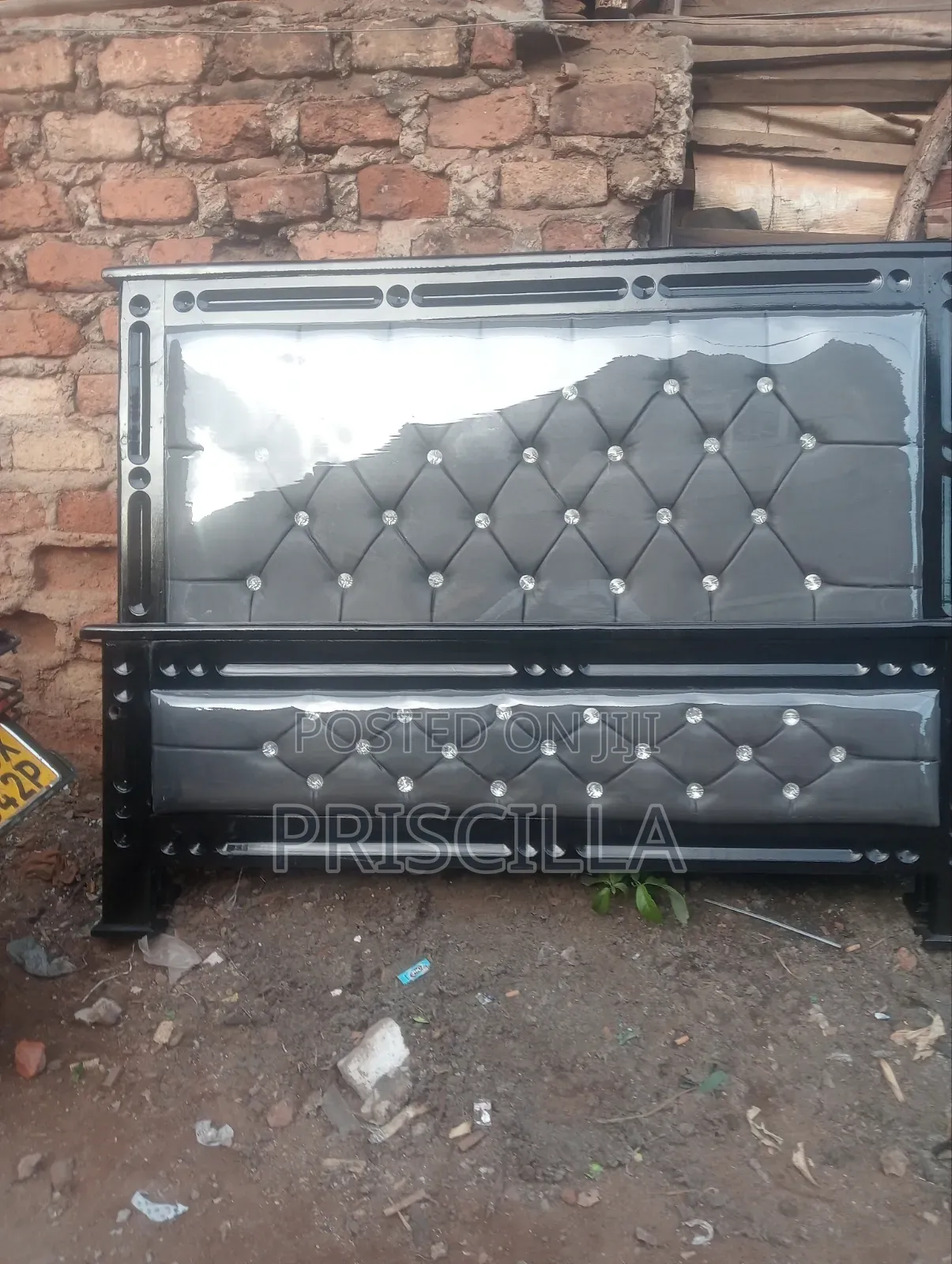 5by6 Gray Strong Bed