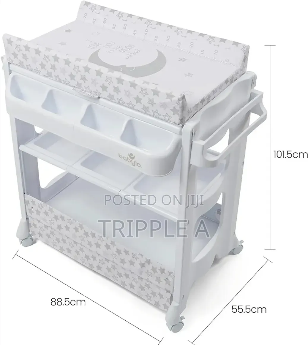3 in 1 Diaper Changing Table With Bathtub