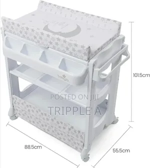 3 in 1 Diaper Changing Table With Bathtub