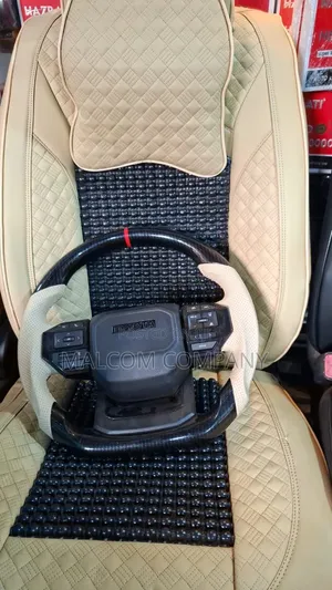 Toyota Carbon Fiber Steering Wheel With Multifunction Control– Uganda