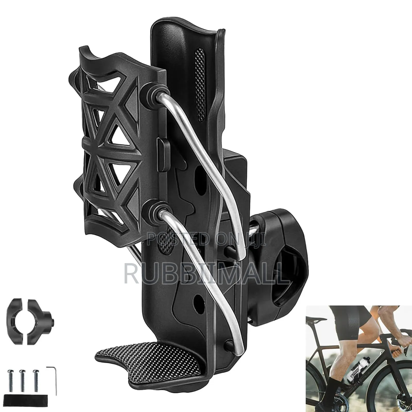 Rotatable Motorcycle Bottle Holder