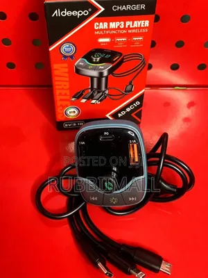 Car Charger & Wireless MP3 Player ~ Aldeepo AD-BC10