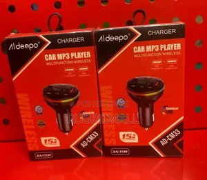 Aldeepo AD-CM33 Multifunction Wireless Car MP3 Player & Car Charger.