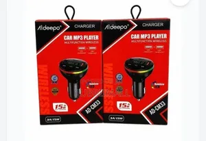 Aldeepo AD-CM33 Multifunction Wireless Car MP3 Player & Car Charger.