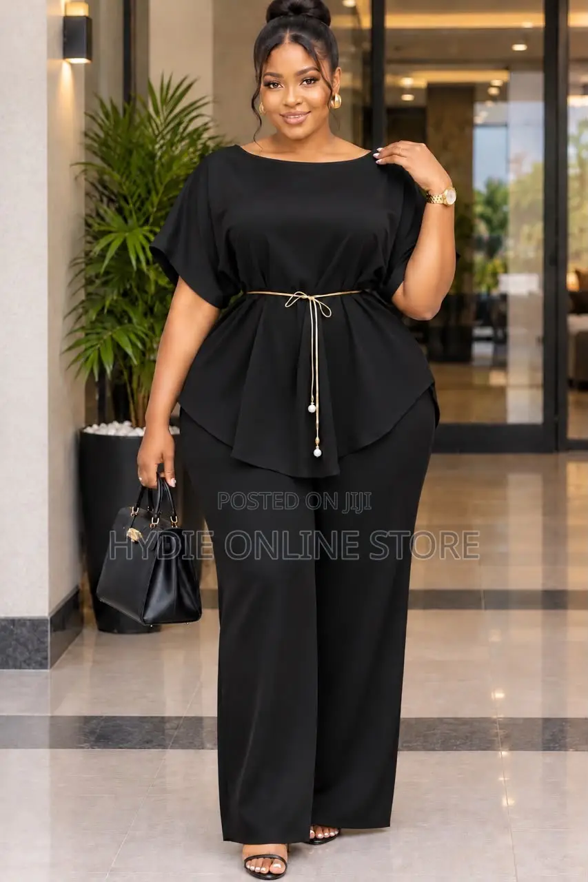 Elegant Satin Two-Piece Set – Luxurious, Stylish & Sophisticated
