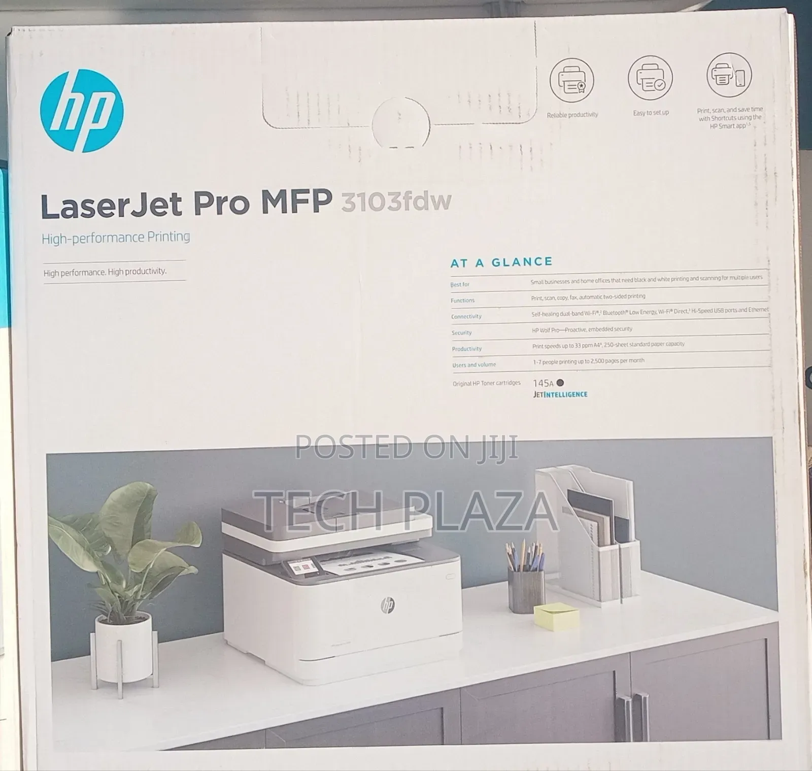 HP Laserjet Pro Mfp3103fdw. Print.Scan.Copy. Fax. Wireless.Duplex.Adf.