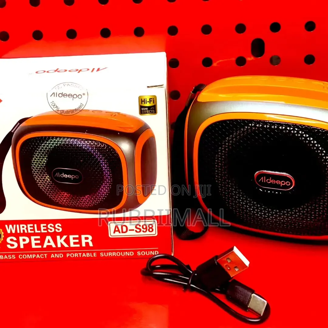 Compact Portable Wireless Bluetooth Speaker ~ Aldeepo AD-S98