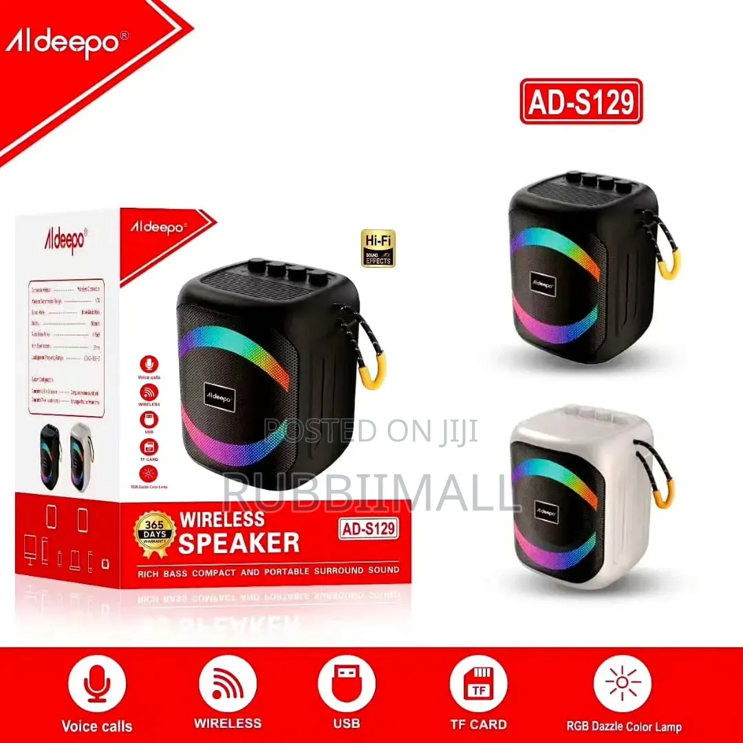 Portable Wireless Bluetooth Speaker ~ Aldeepo AD-S99