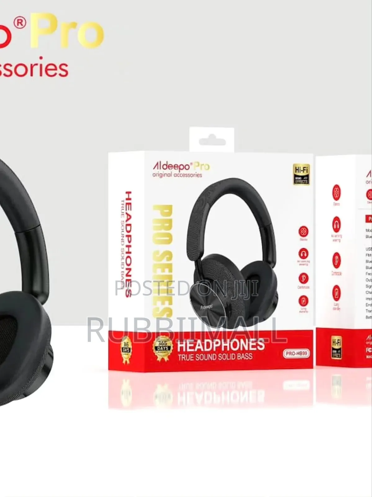 Wireless Bluetooth Headphones ~ Aldeepo PRO-HB99