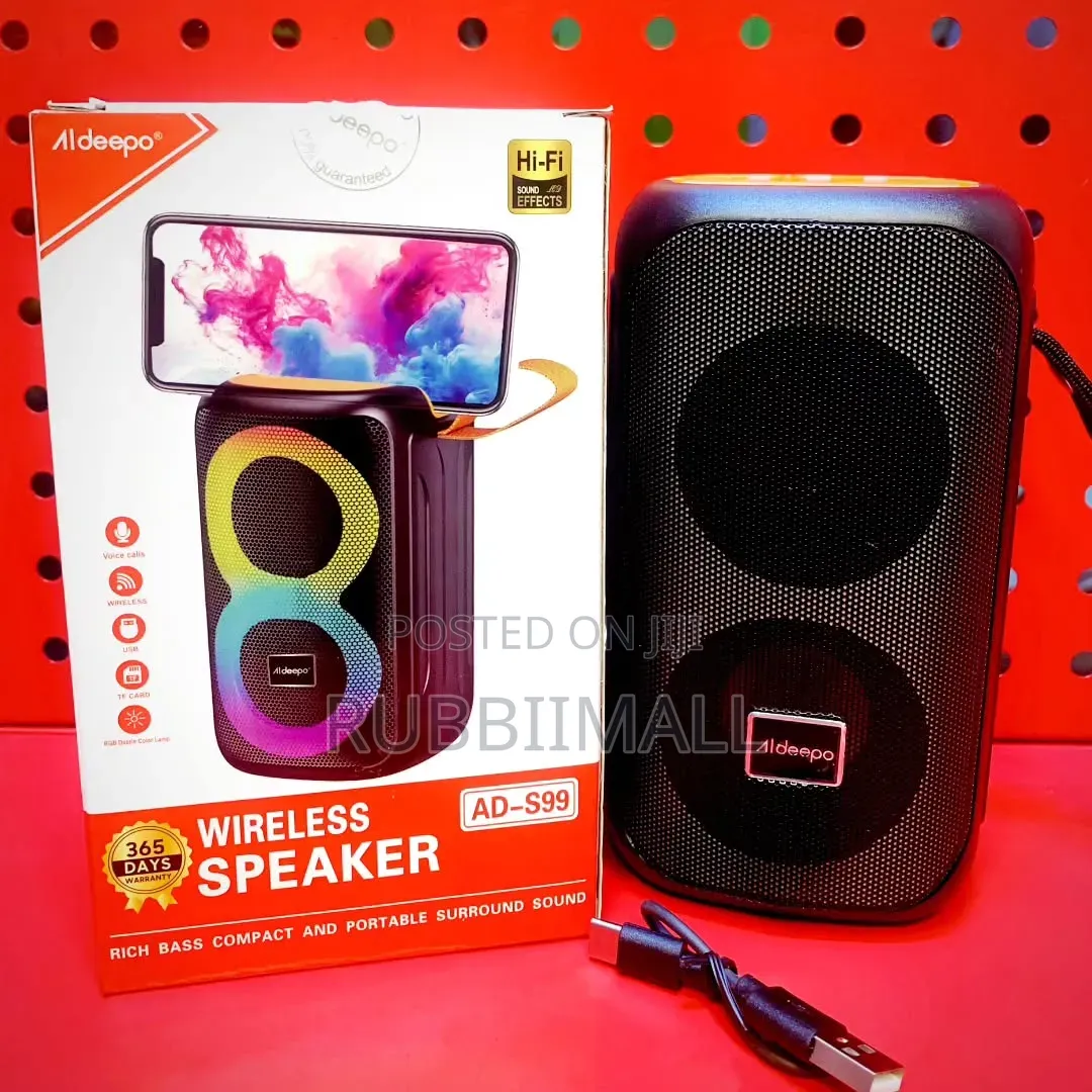Portable Wireless Bluetooth Speaker ~ Aldeepo AD-S99