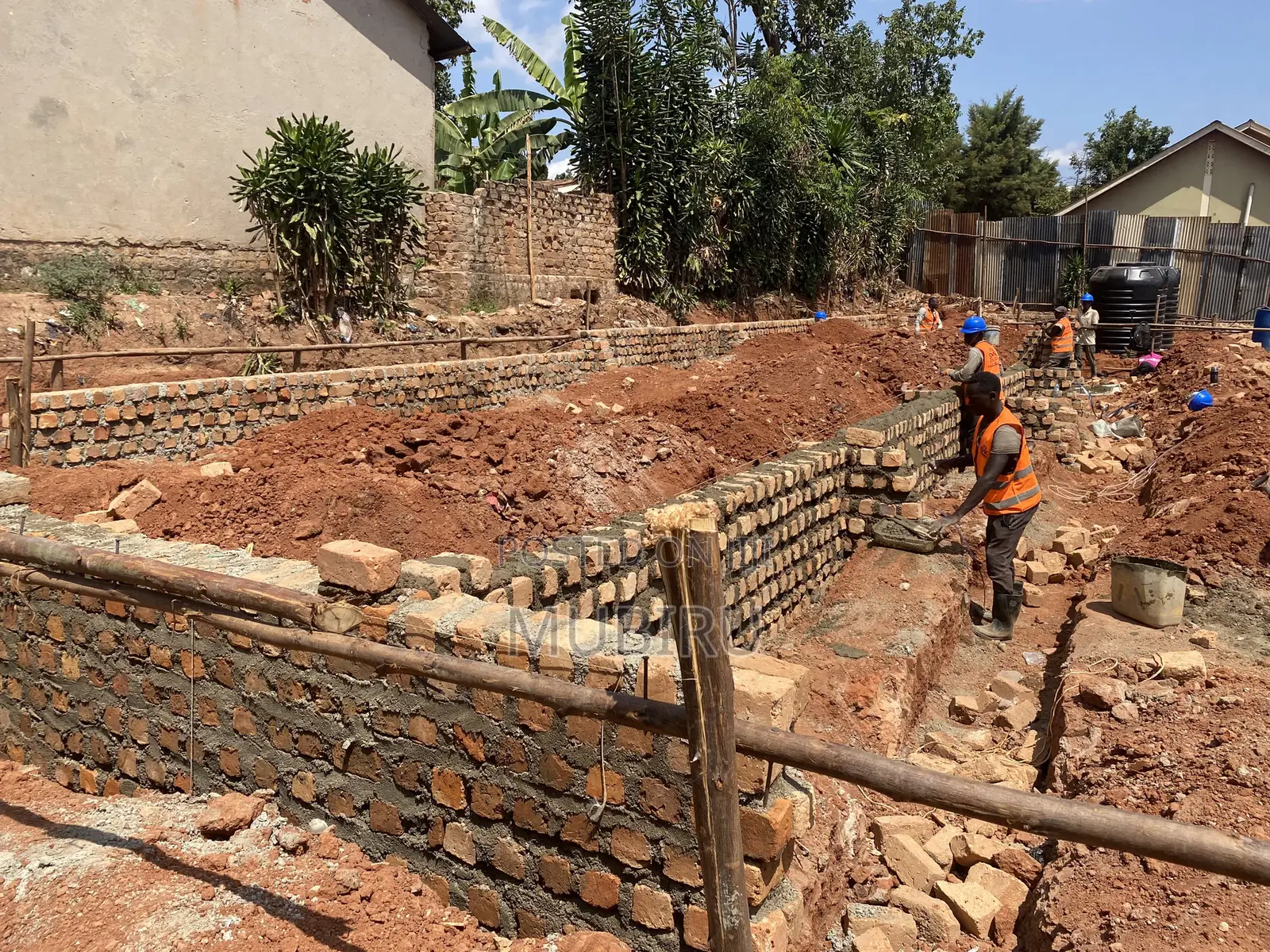 Bricks in Kalangala