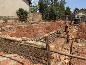 Bricks in Kalangala