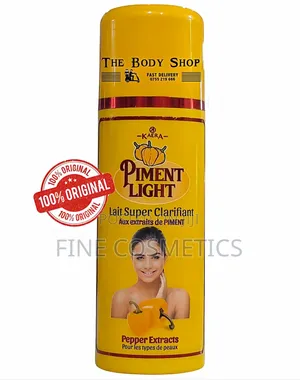 Piment Light Lait Super Lightening Chili Milk French Lotion by Kaera.