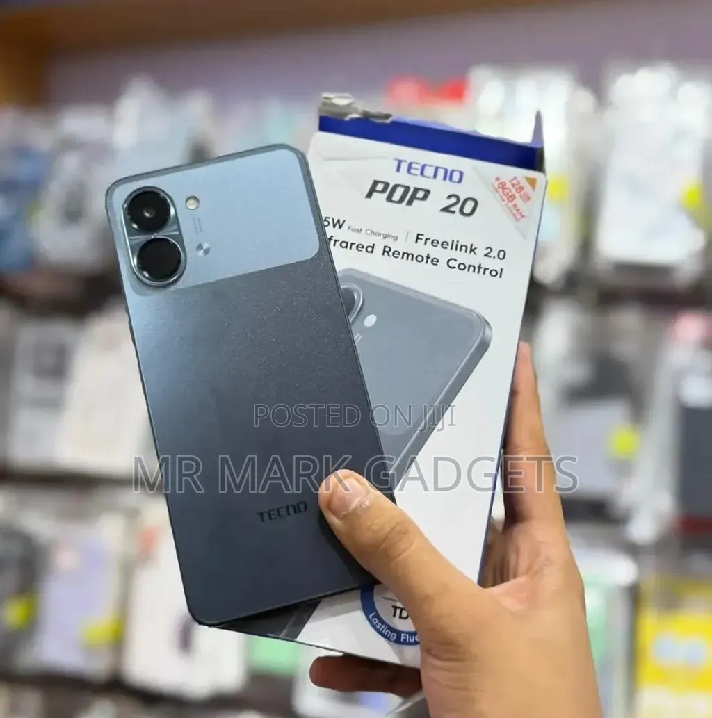 New Tecno Pop 20 128 GB Gray