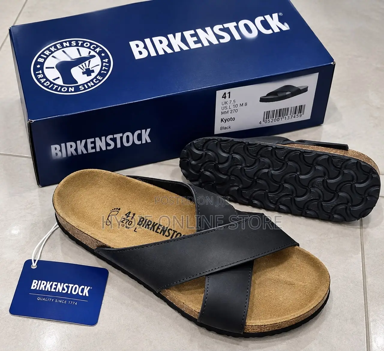 Original Zara & Birkenstock Men’s Sandals – Stylish & Comfortable 