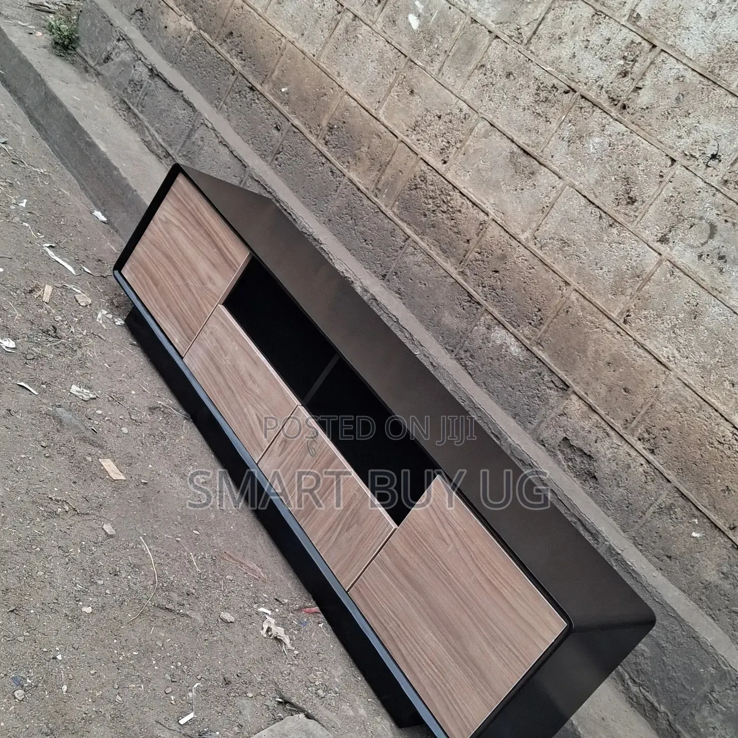 Black Tvstand | TV Stands Wall | TV Stand Unit 1.8m Brown