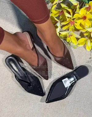 Zara Floral Ladies’ Push-in Shoes – Elegant, Stylish & Comfortable