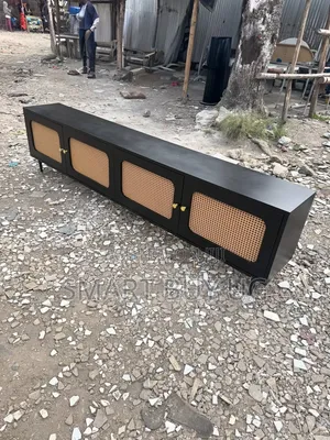 TV Stand | Black Tvstand | Tvstand | TV Stand Unit 6ft