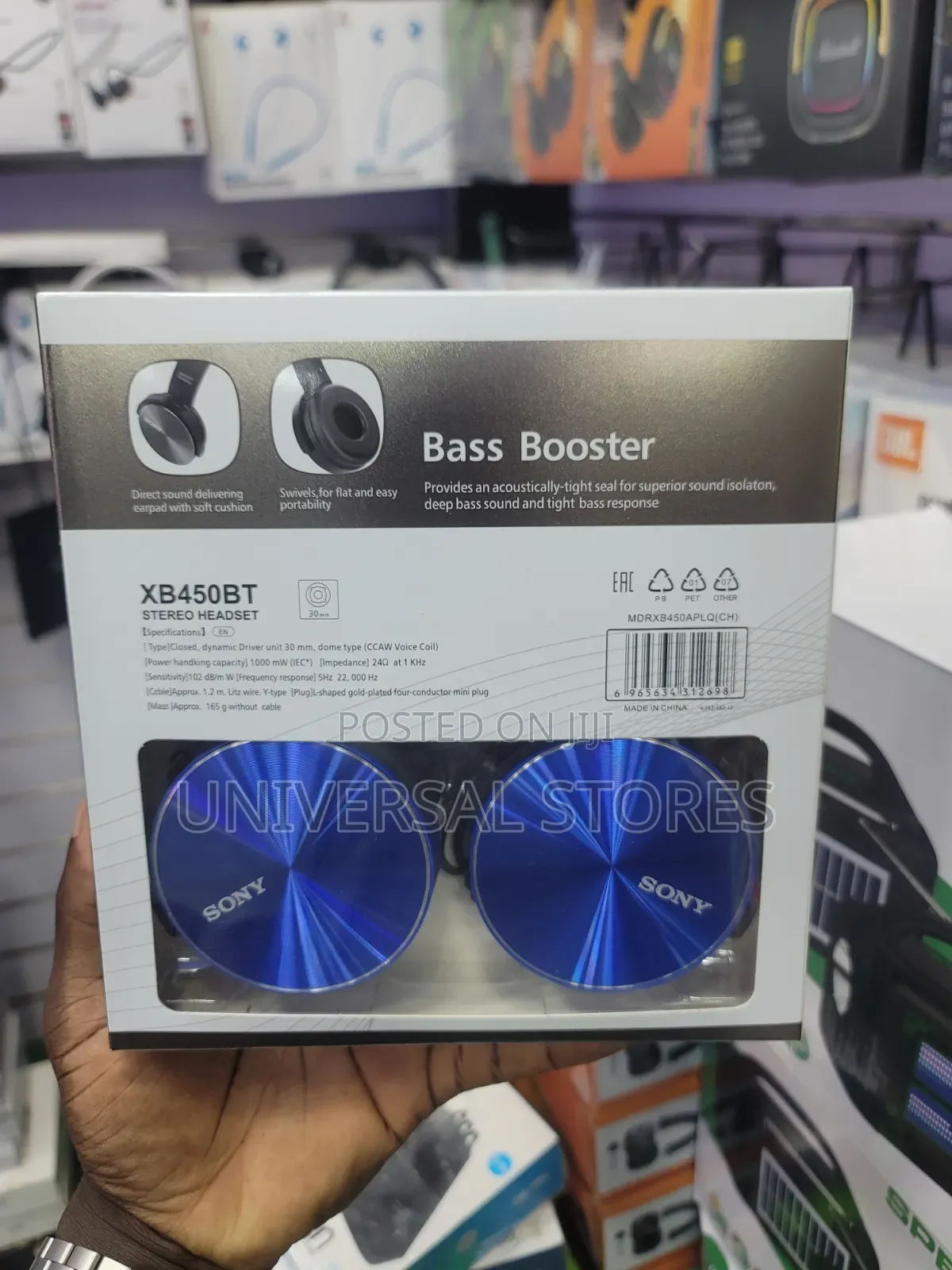 Sony XB450BT Wireless Extra Bass Headphones