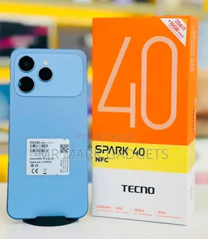New Tecno Spark 40 256 GB Blue