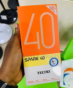 New Tecno Spark 40 256 GB Blue