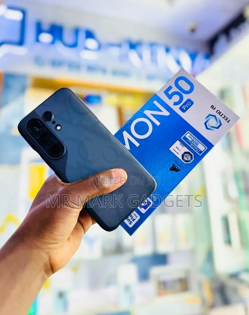 New Tecno Camon 50 Pro 256 GB Black